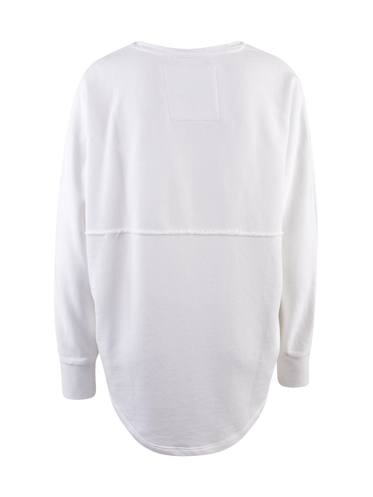 Smith & Soul Long-Sleeved Sweater White