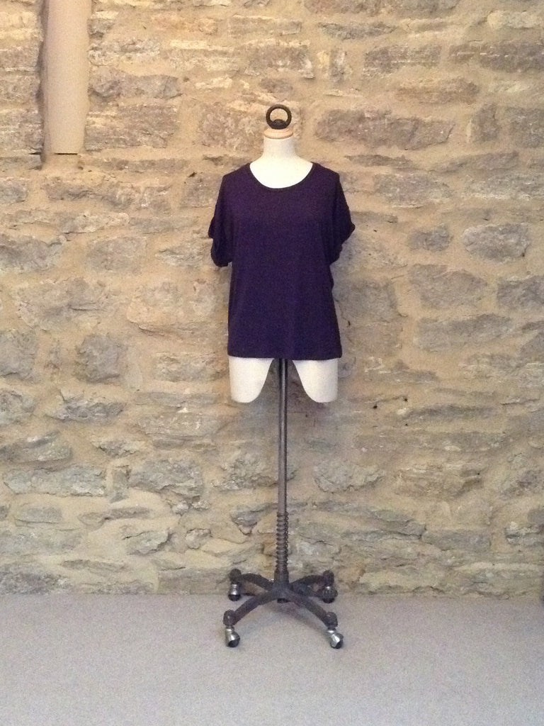 JUST FEMALE Odella T-shirt with short sleeves Navy