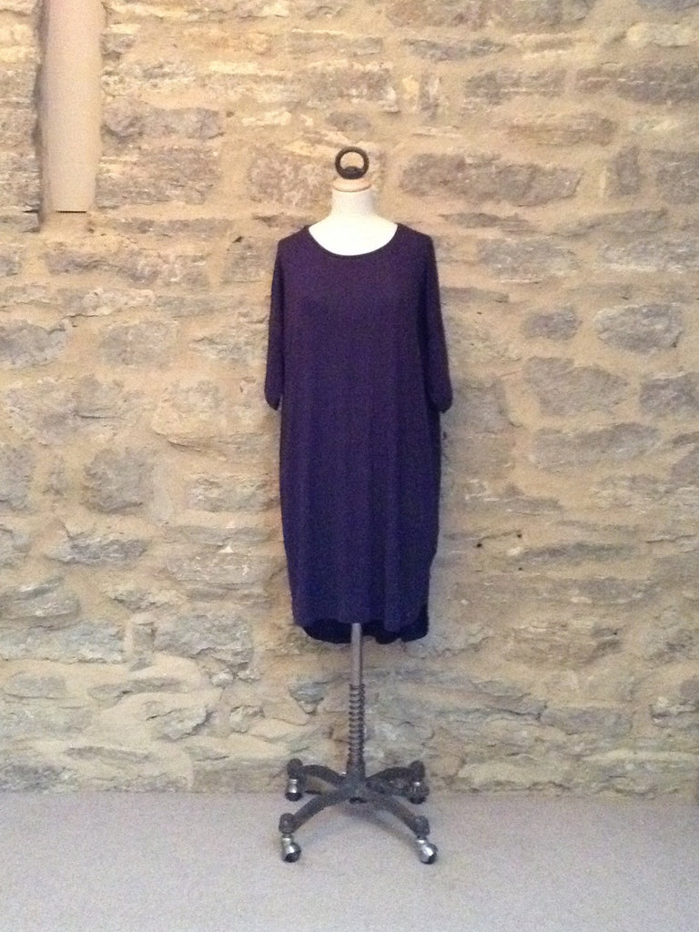 JUST FEMALE Odella Long Length & mid Sleeve Tunic Navy