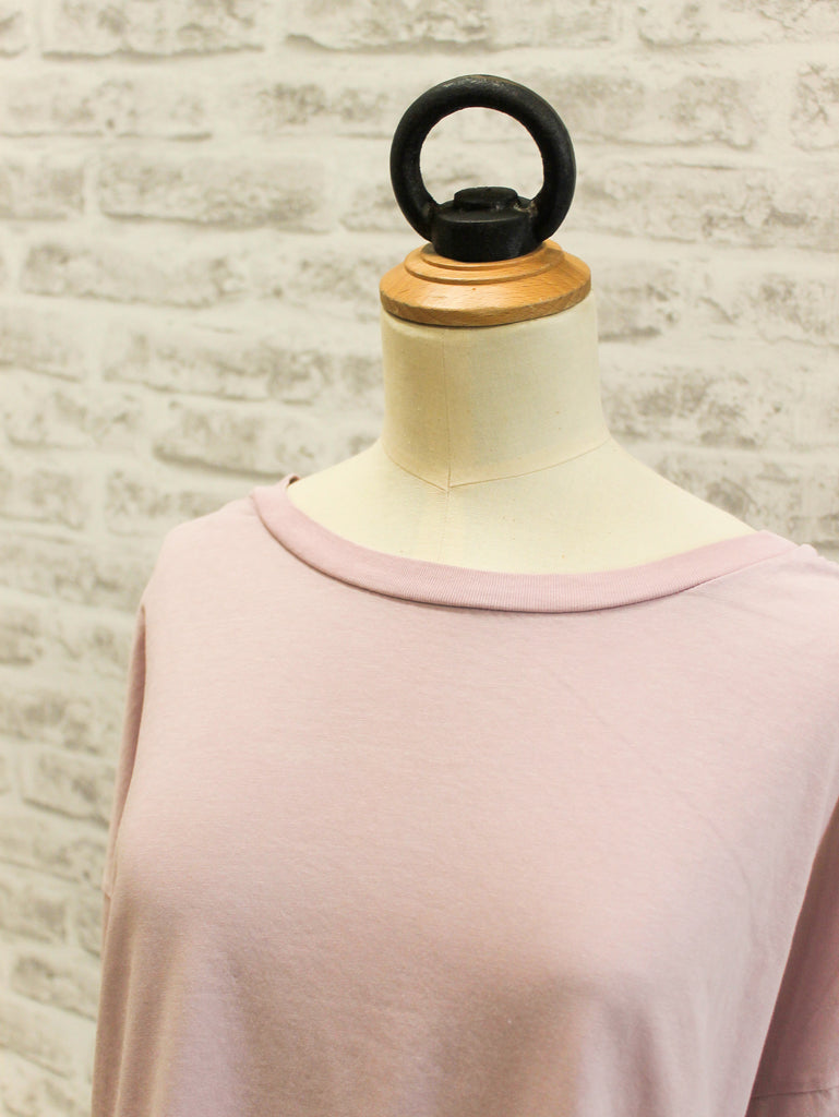 Project AJ117 Kaya Organic Long-Sleeved T-Shirt Tan Pink