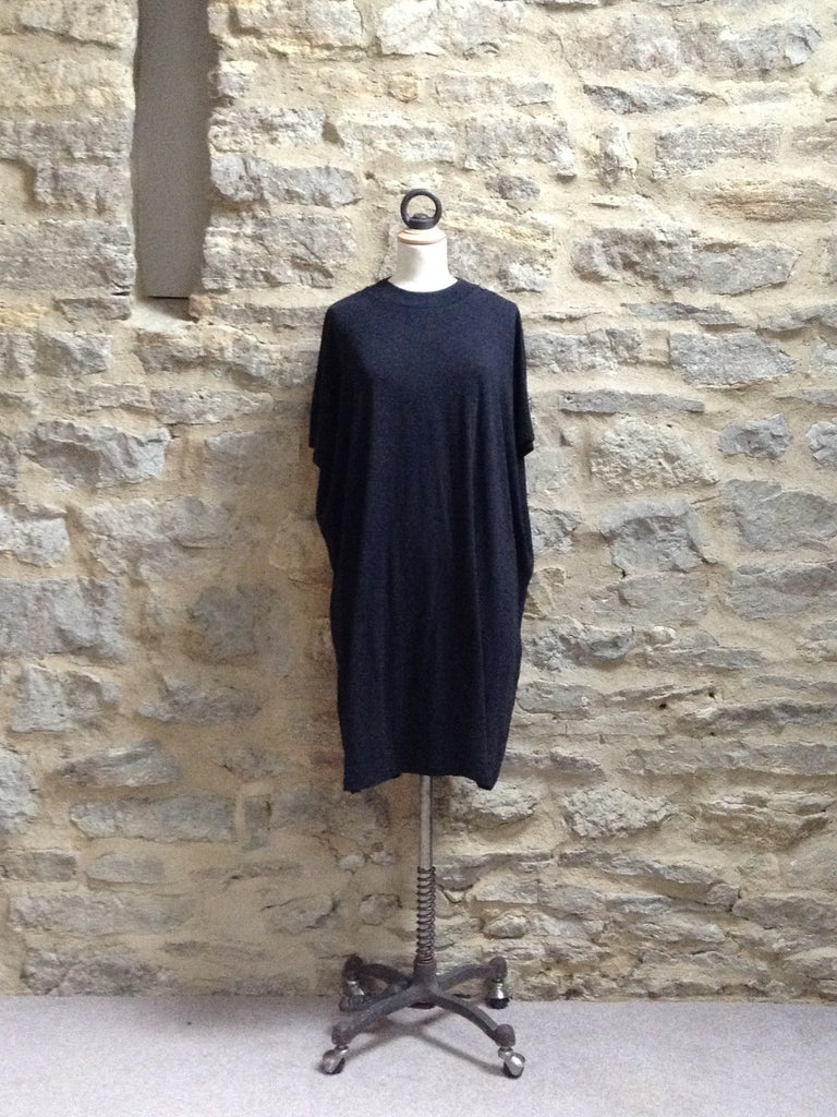JUST FEMALE Nora Long Length & Short Sleeve Tunic / Tee Anthracite Grey