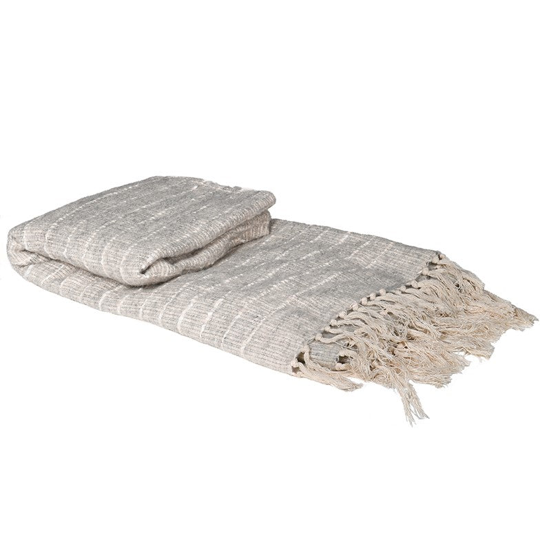 Love Layers Natural Bobble Throw