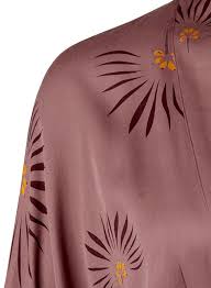 Saint Tropez Kimono in Cactus Print, Blush Pink