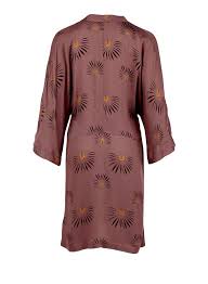 Saint Tropez Kimono in Cactus Print, Navy Blue