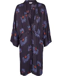 Saint Tropez Kimono in Cactus Print, Blush Pink